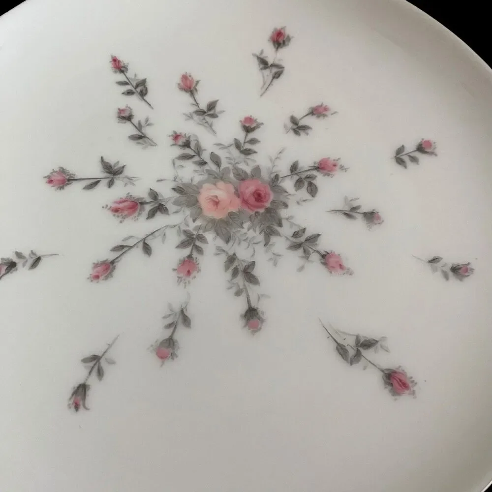Harmony House Rosebud 7 5/8 In Salad Plates Set Of 2 Florl Fine China Japan